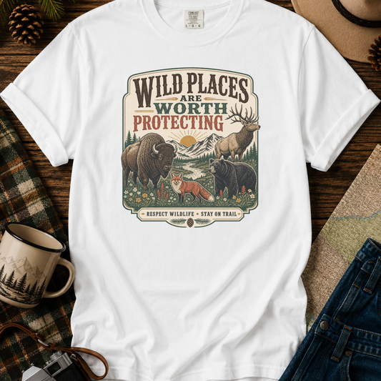 Wild Places Worth Protecting T-Shirt