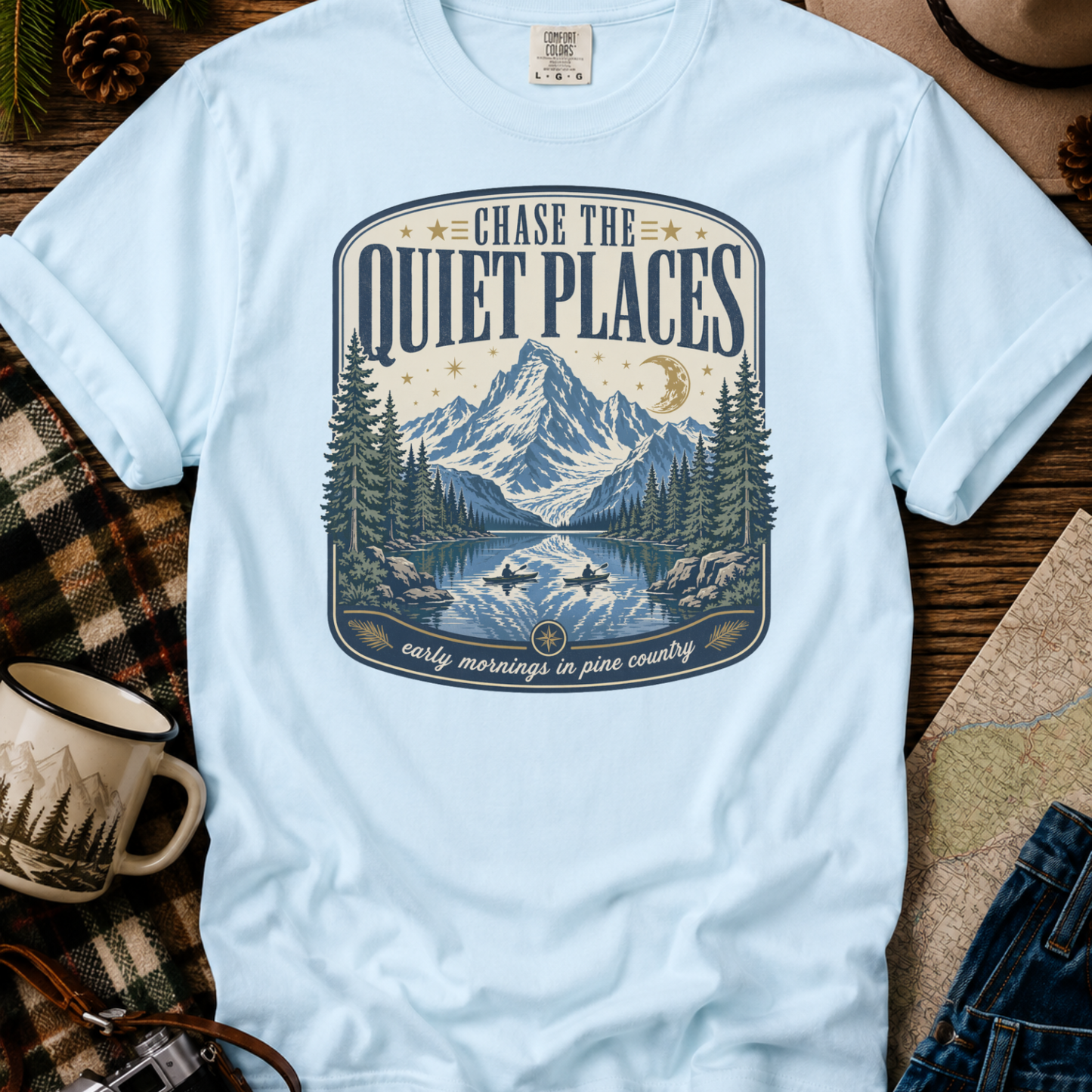 Mountain & Lake Adventure T-Shirt