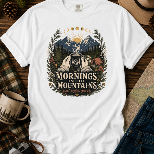 Mornings in the Mountains Graphic T-Shirt