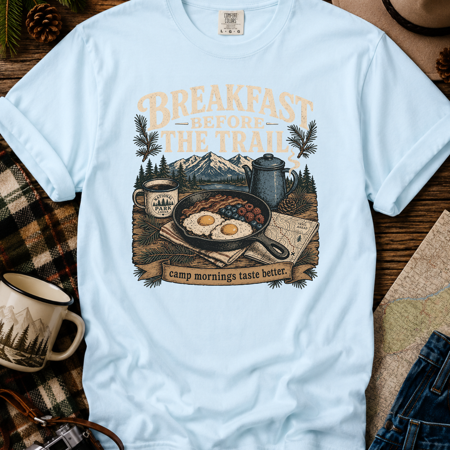 Breakfast Before the Trail T-Shirt