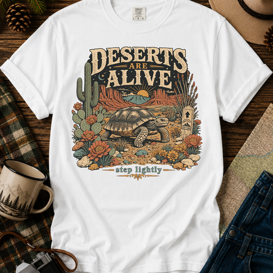 Vintage Desert Scene T- shirt