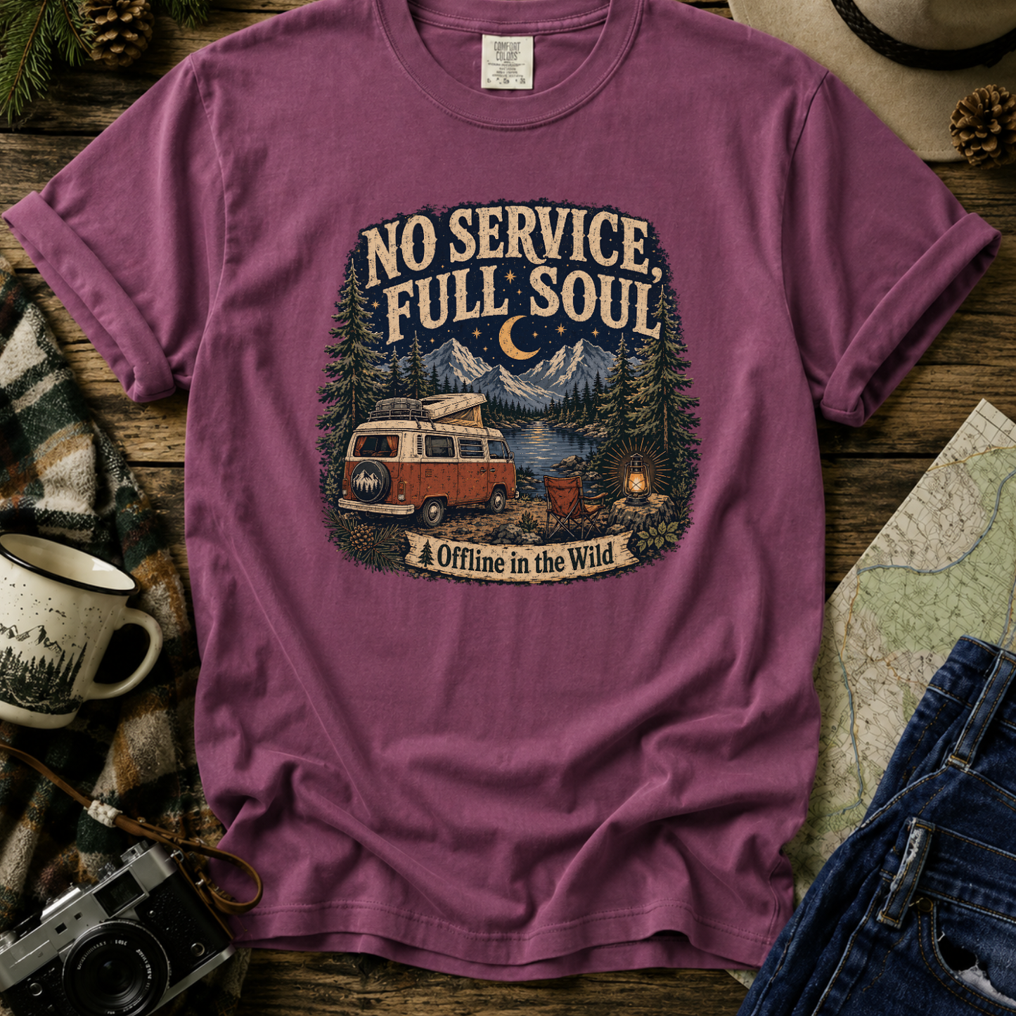 No Service Full Soul T-Shirt