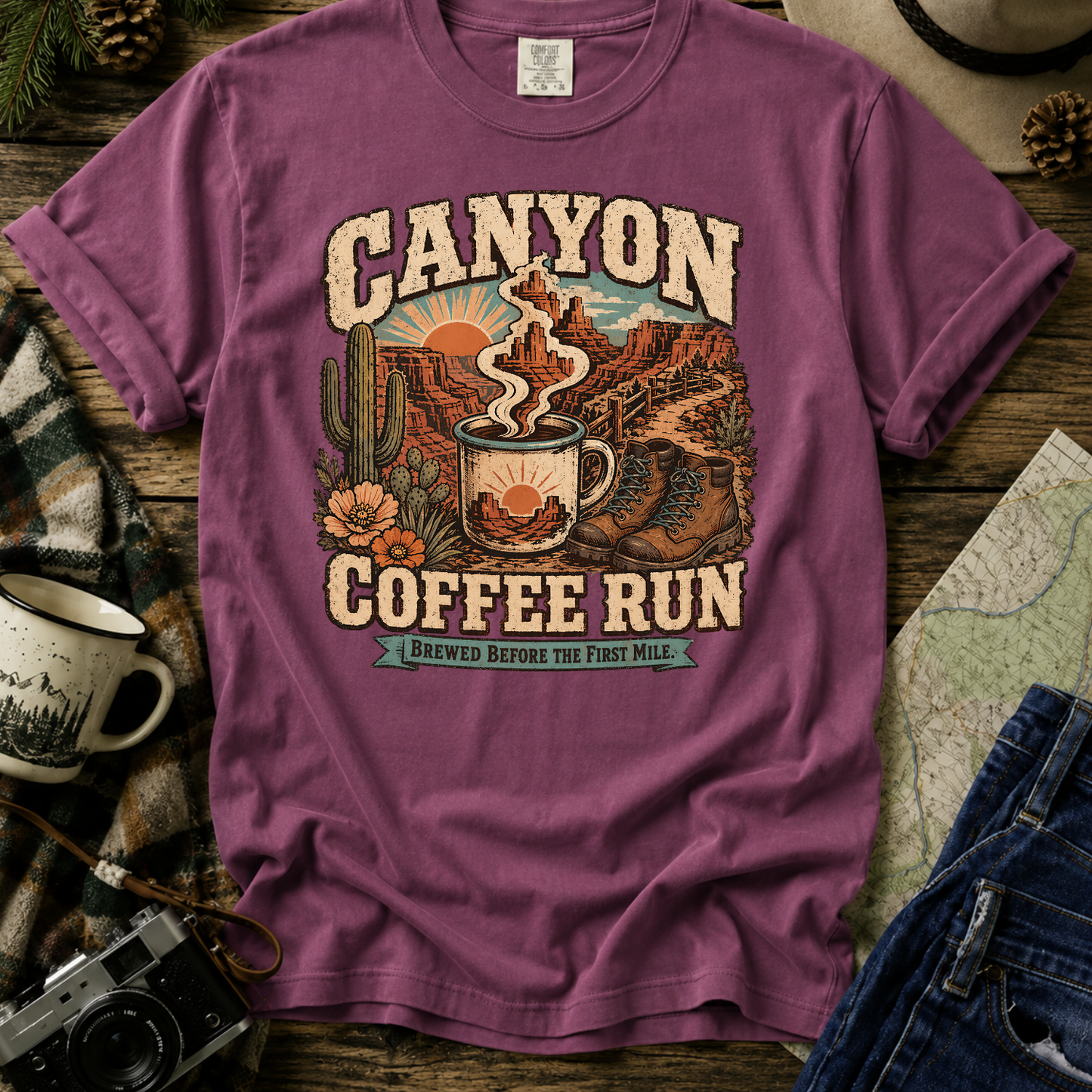 Canyon Coffee Run T-Shirt