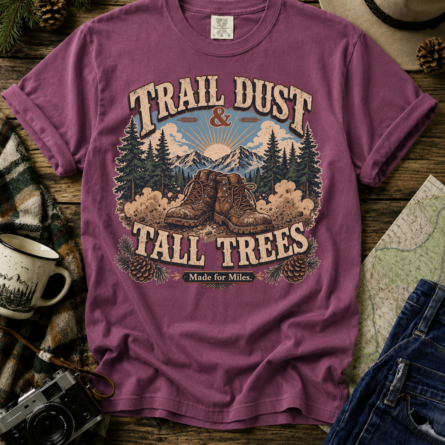 Trail Dust & Tall Trees Graphic T-Shirt