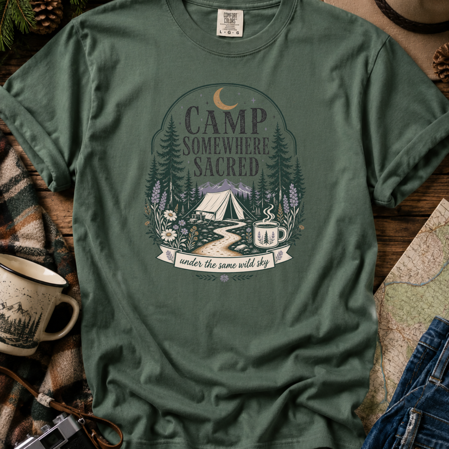 Camp Somewhere Sacred T-Shirt