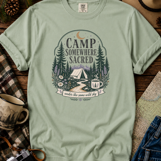 Camp Somewhere Sacred T-Shirt