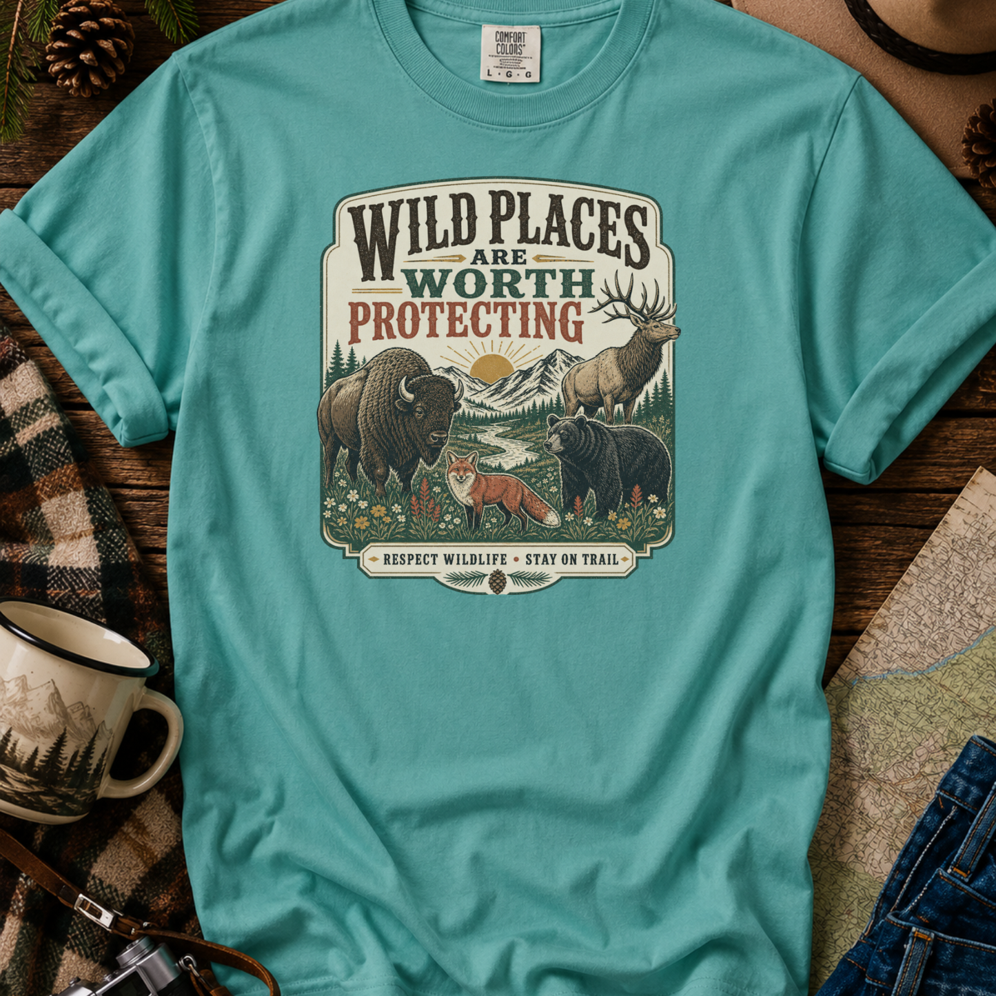 Wild Places Worth Protecting T-Shirt
