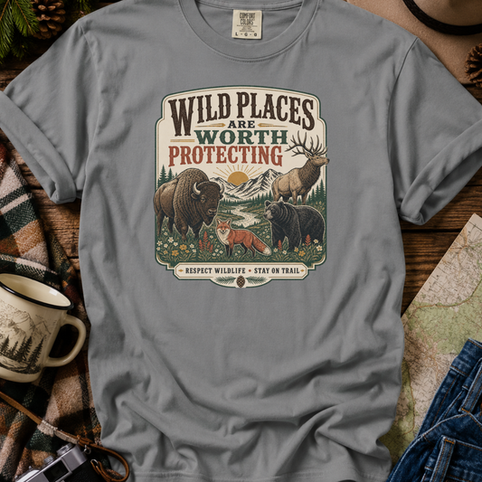 Wild Places Worth Protecting T-Shirt