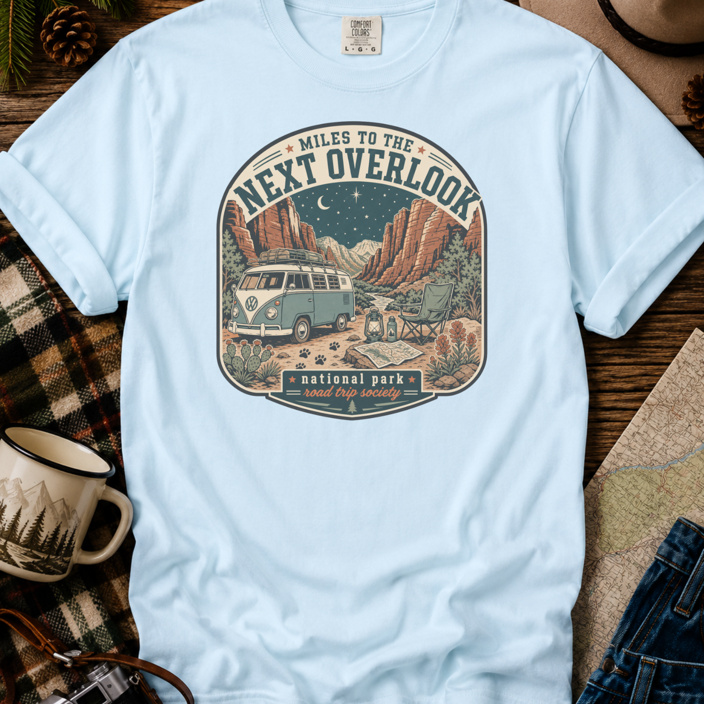 Next Overlook Road Trip T-Shirt