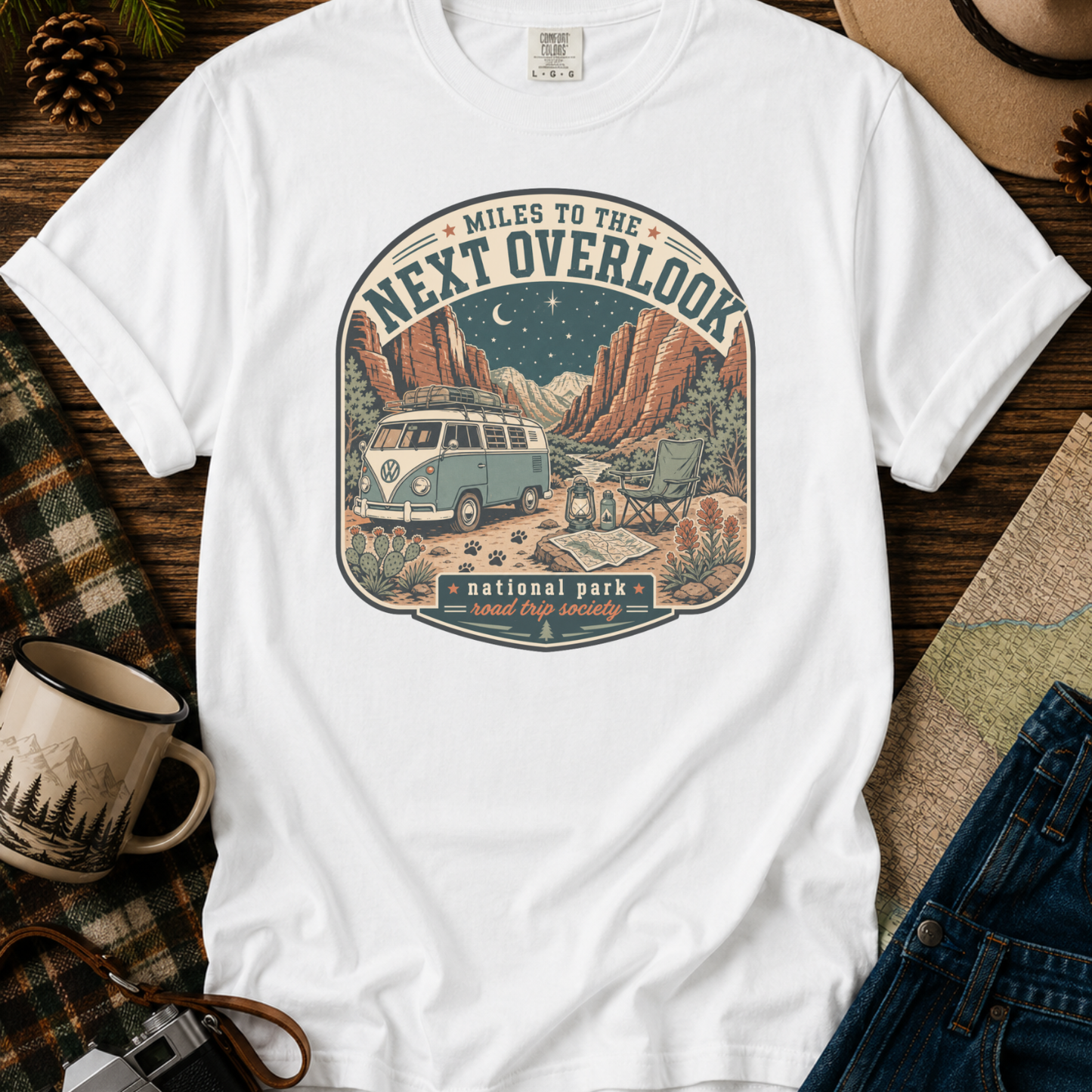 Next Overlook Road Trip T-Shirt