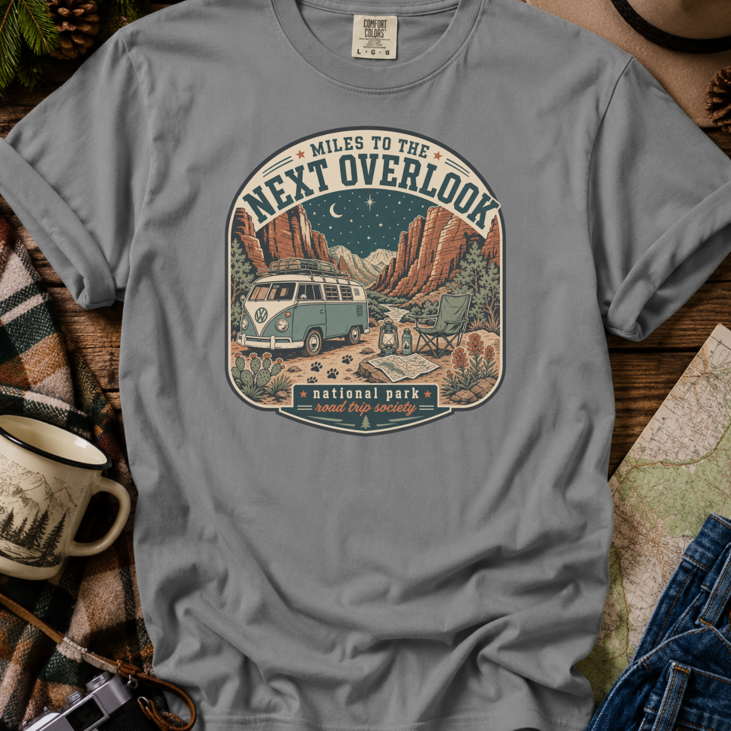 Next Overlook Road Trip T-Shirt