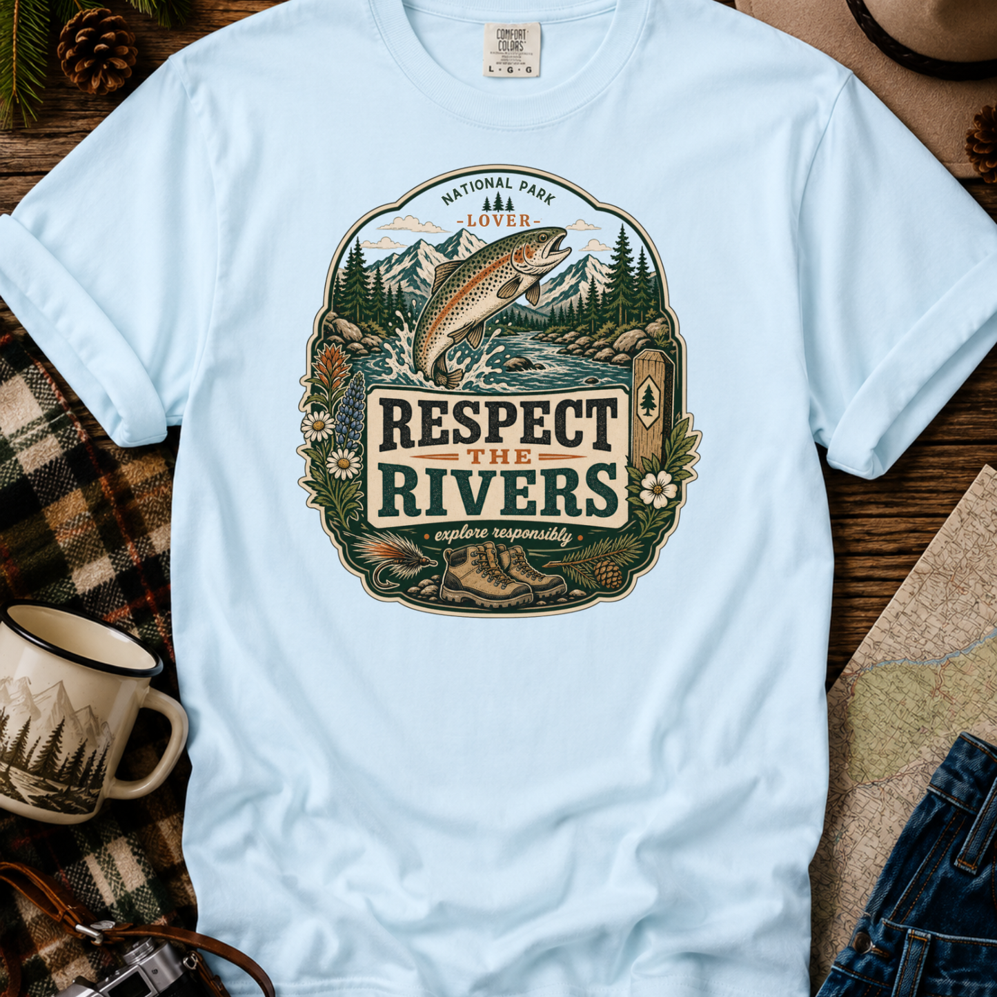 Respect the Rivers T-Shirt