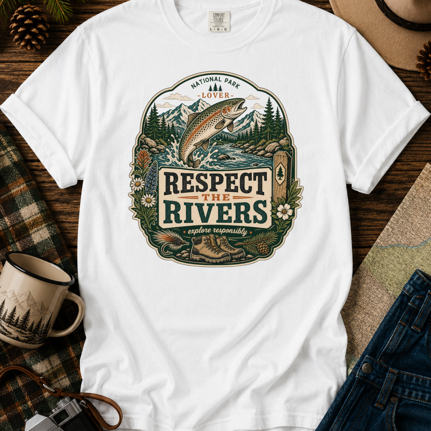Respect the Rivers T-Shirt