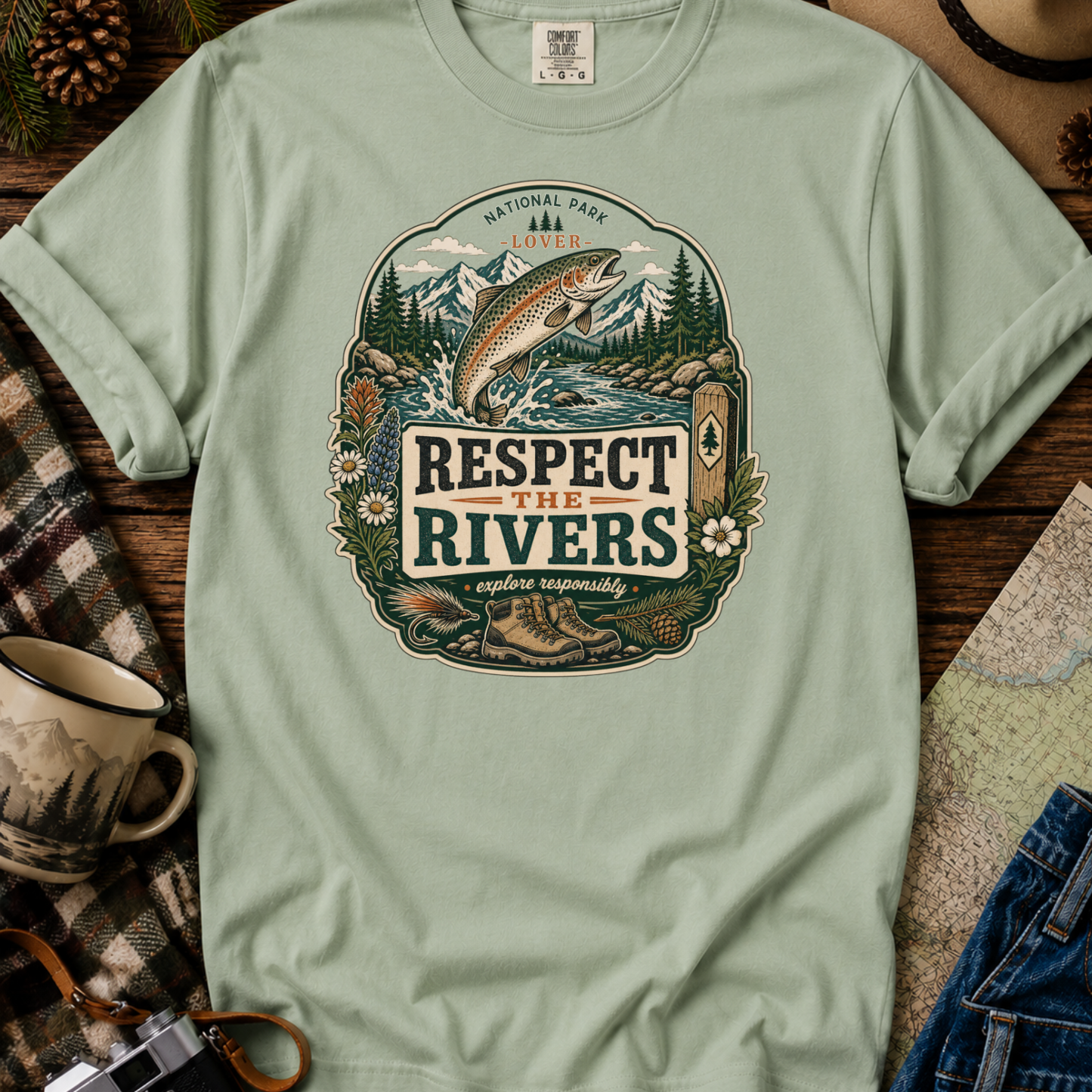 Respect the Rivers T-Shirt