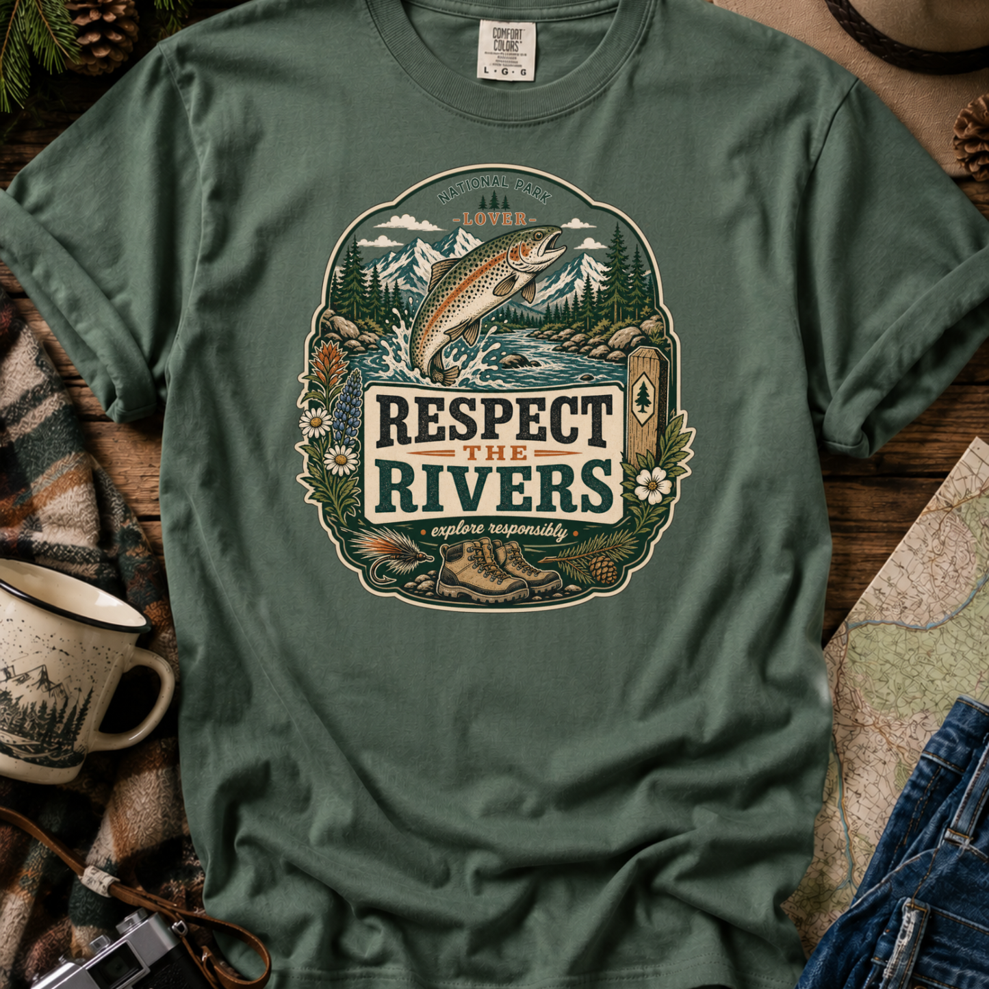 Respect the Rivers T-Shirt