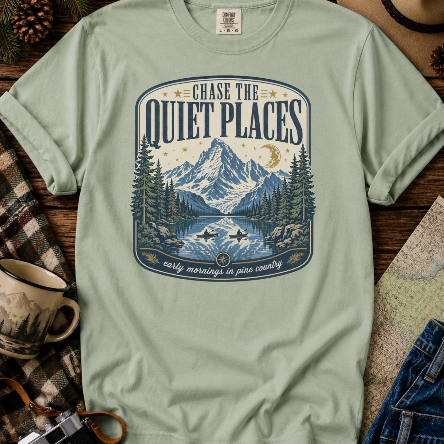 Mountain & Lake Adventure T-Shirt