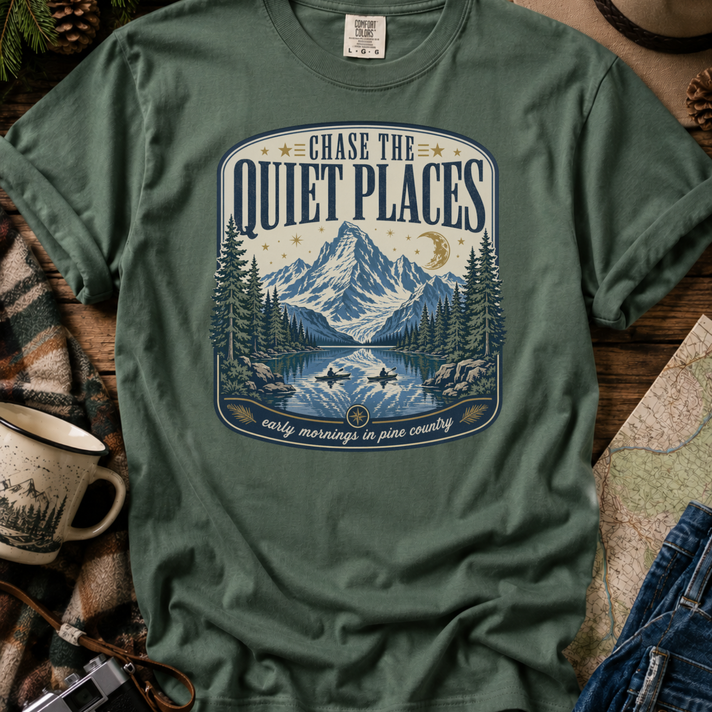 Mountain & Lake Adventure T-Shirt