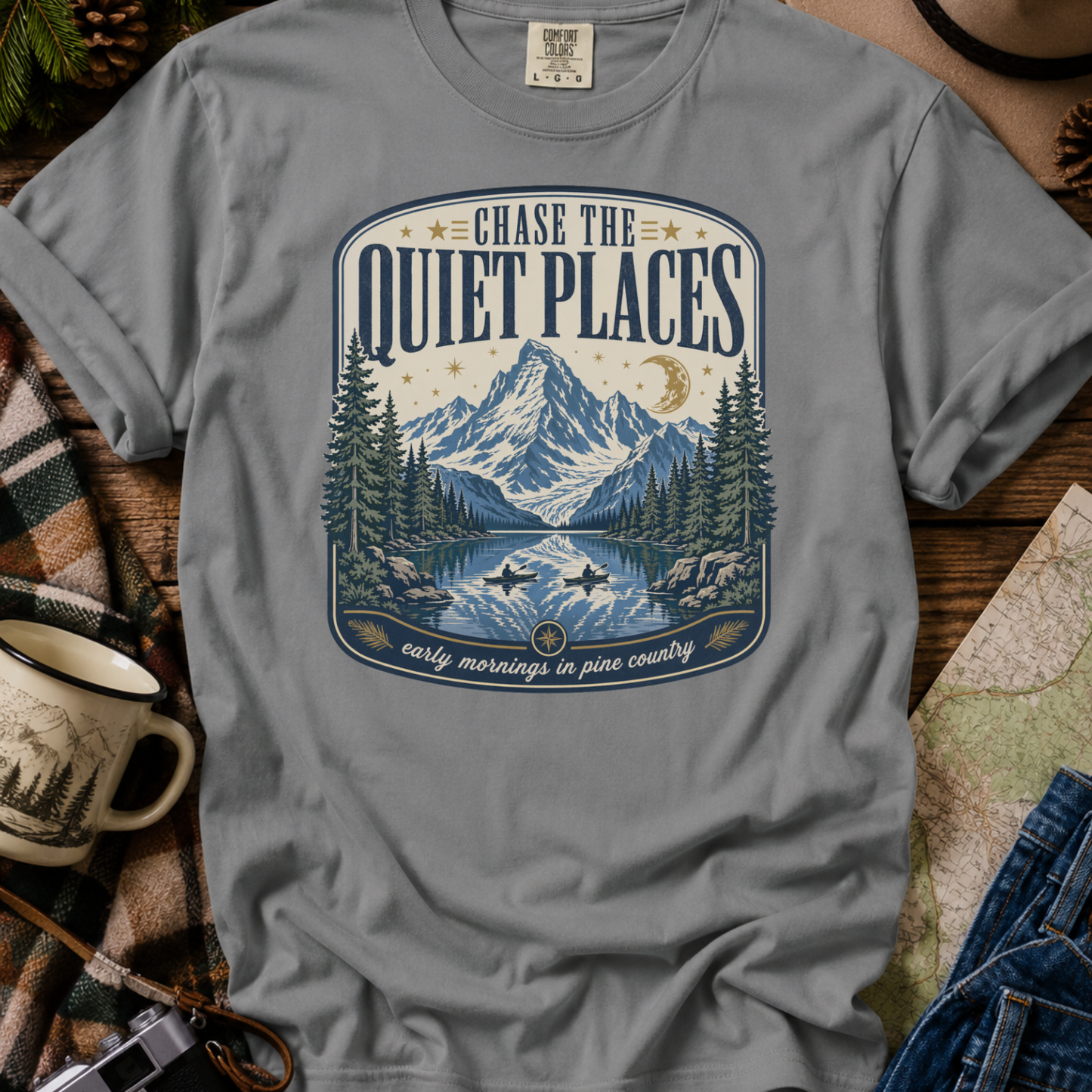 Mountain & Lake Adventure T-Shirt