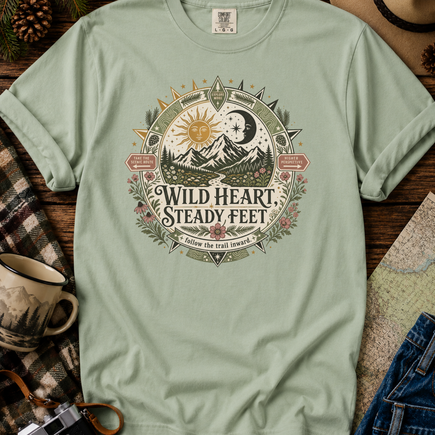 Wild Heart Steady Feet T-Shirt