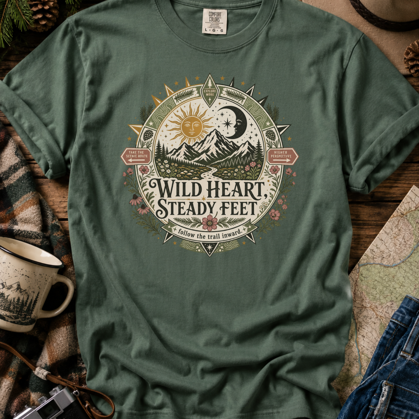 Wild Heart Steady Feet T-Shirt