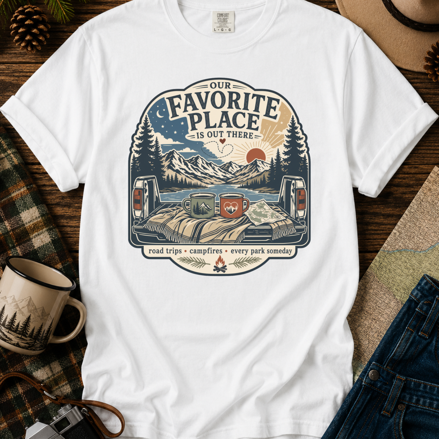 “Our Favorite Place” Outdoor Adventure Tee
