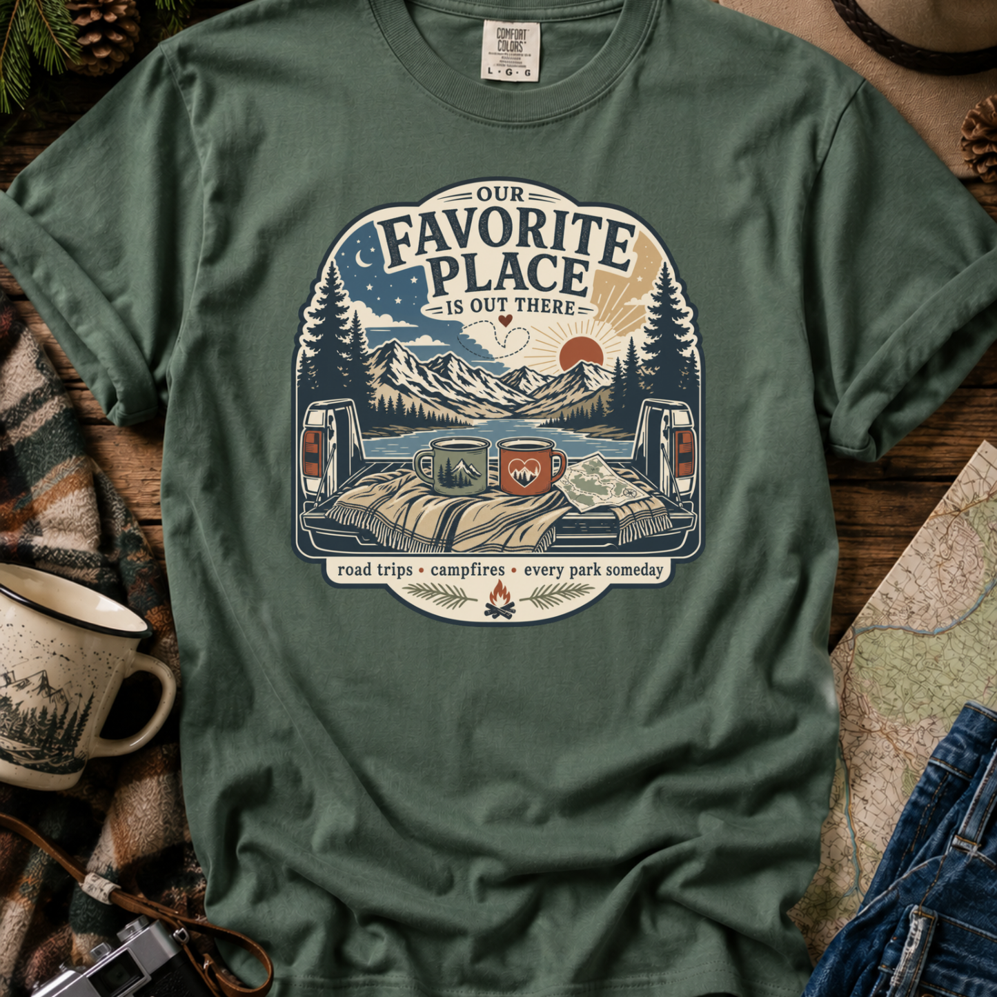 “Our Favorite Place” Outdoor Adventure Tee