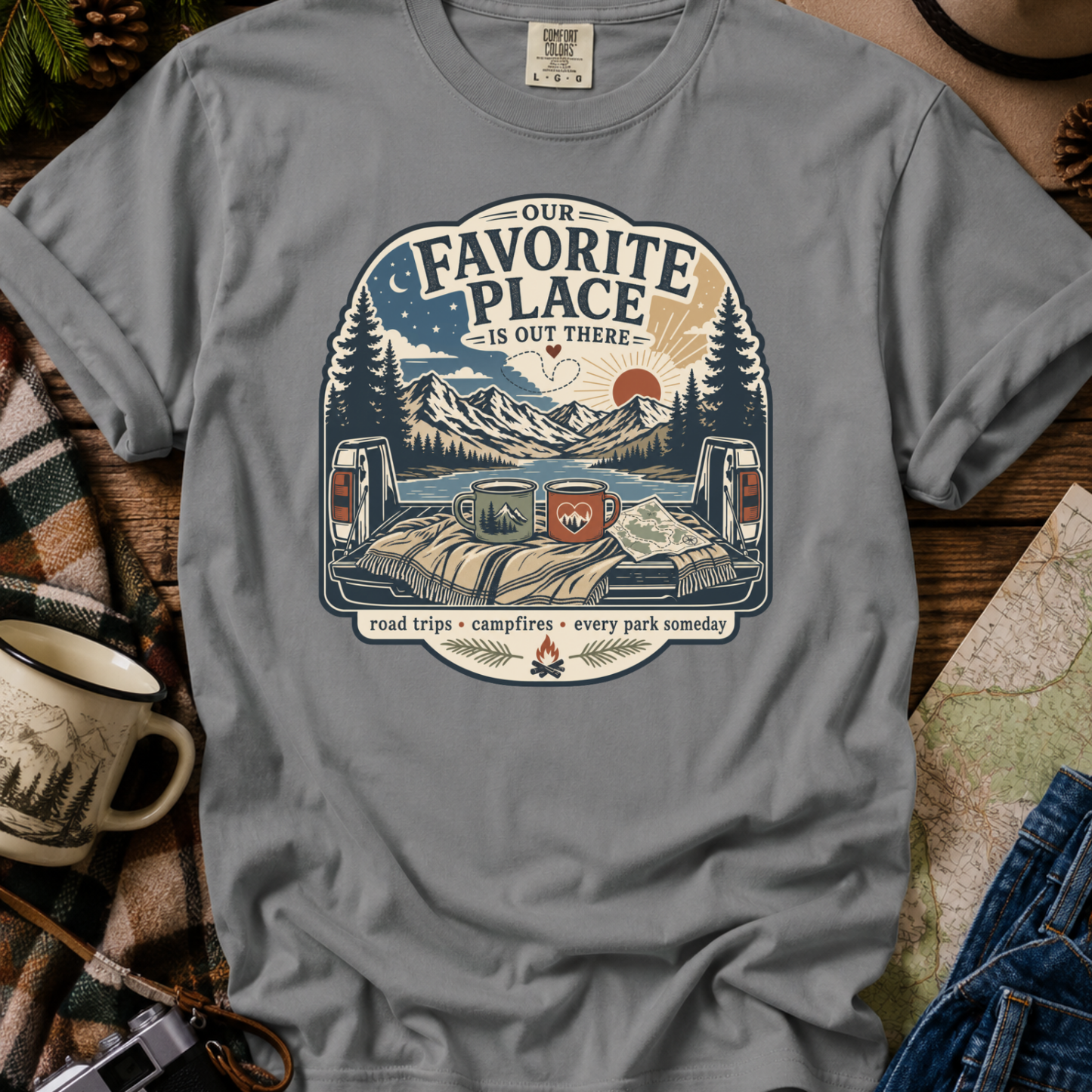 “Our Favorite Place” Outdoor Adventure Tee