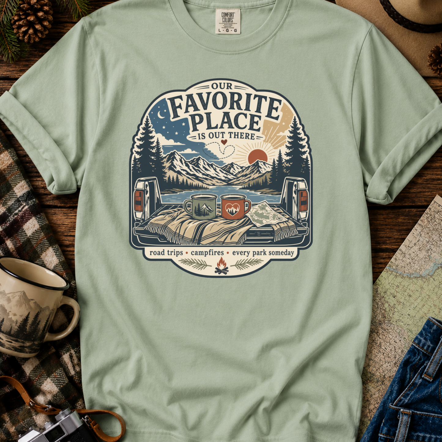 “Our Favorite Place” Outdoor Adventure Tee