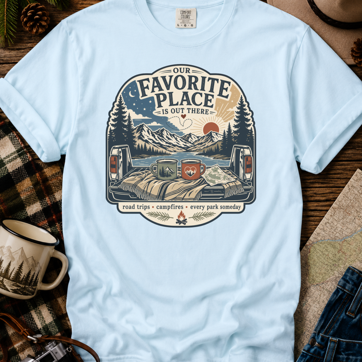 “Our Favorite Place” Outdoor Adventure Tee