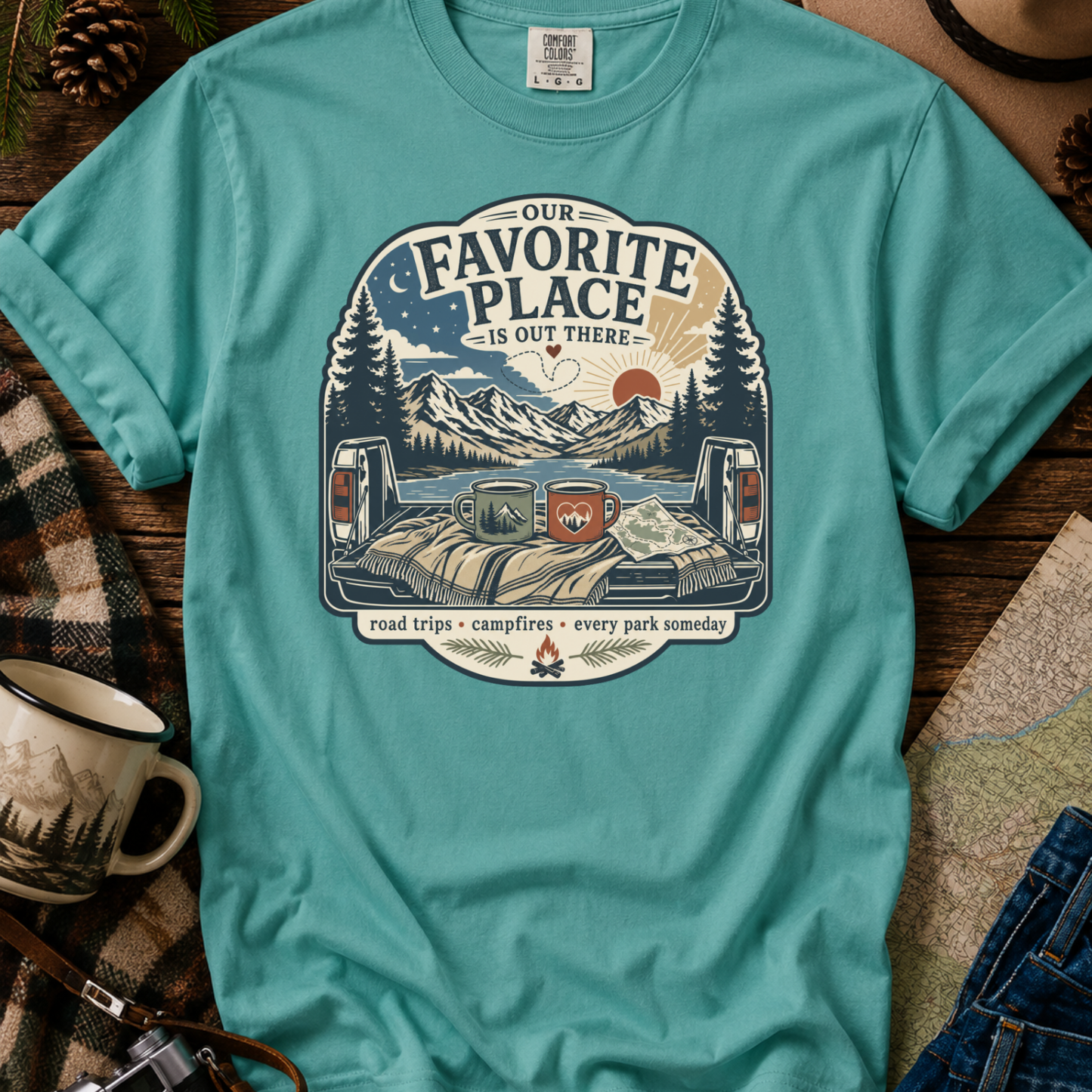 “Our Favorite Place” Outdoor Adventure Tee