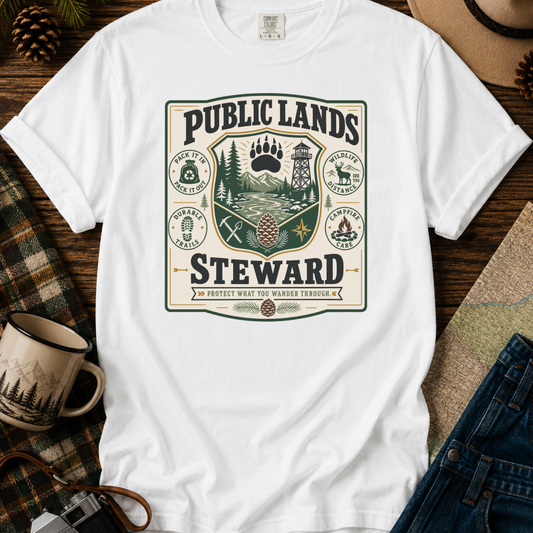 Public Lands Steward T-Shirt