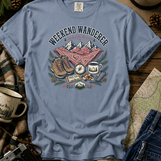 Weekend Wanderer Adventure Graphic Tee