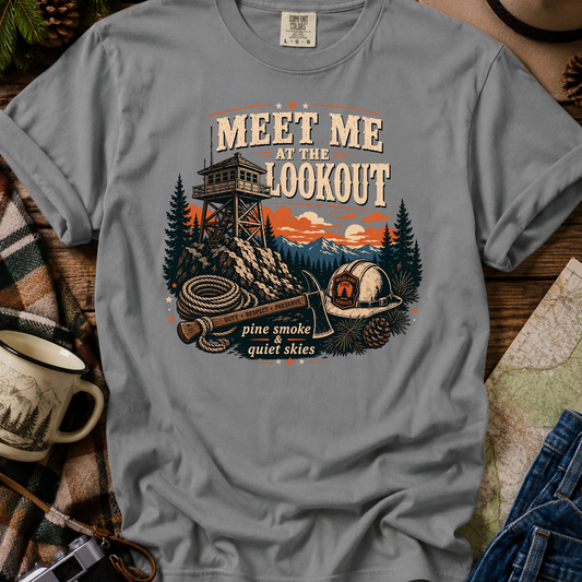 Scenic Forest Fire Tower Tee