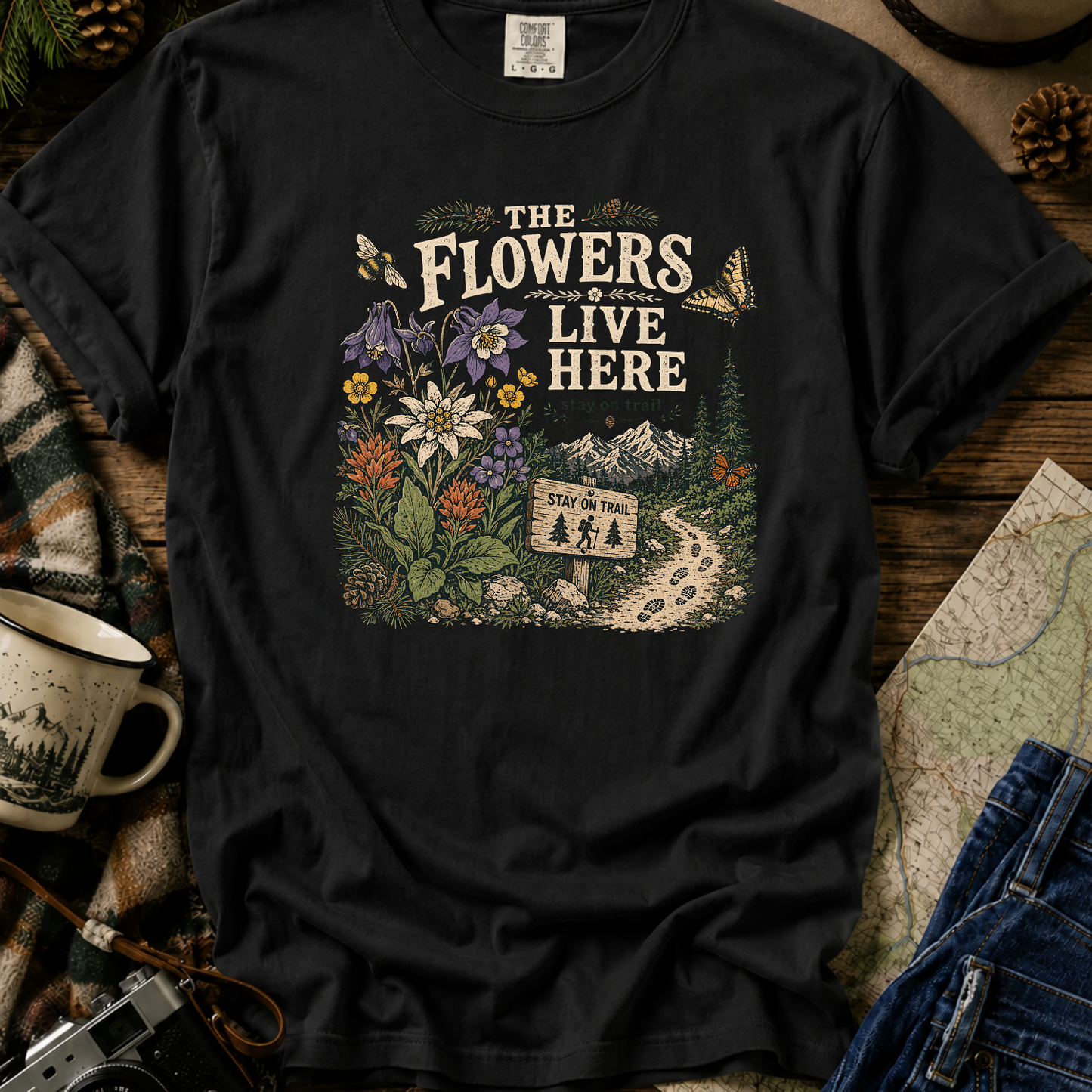 Botanical Nature Graphic Tee