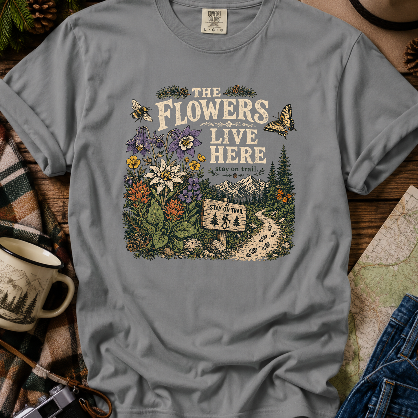 Botanical Nature Graphic Tee