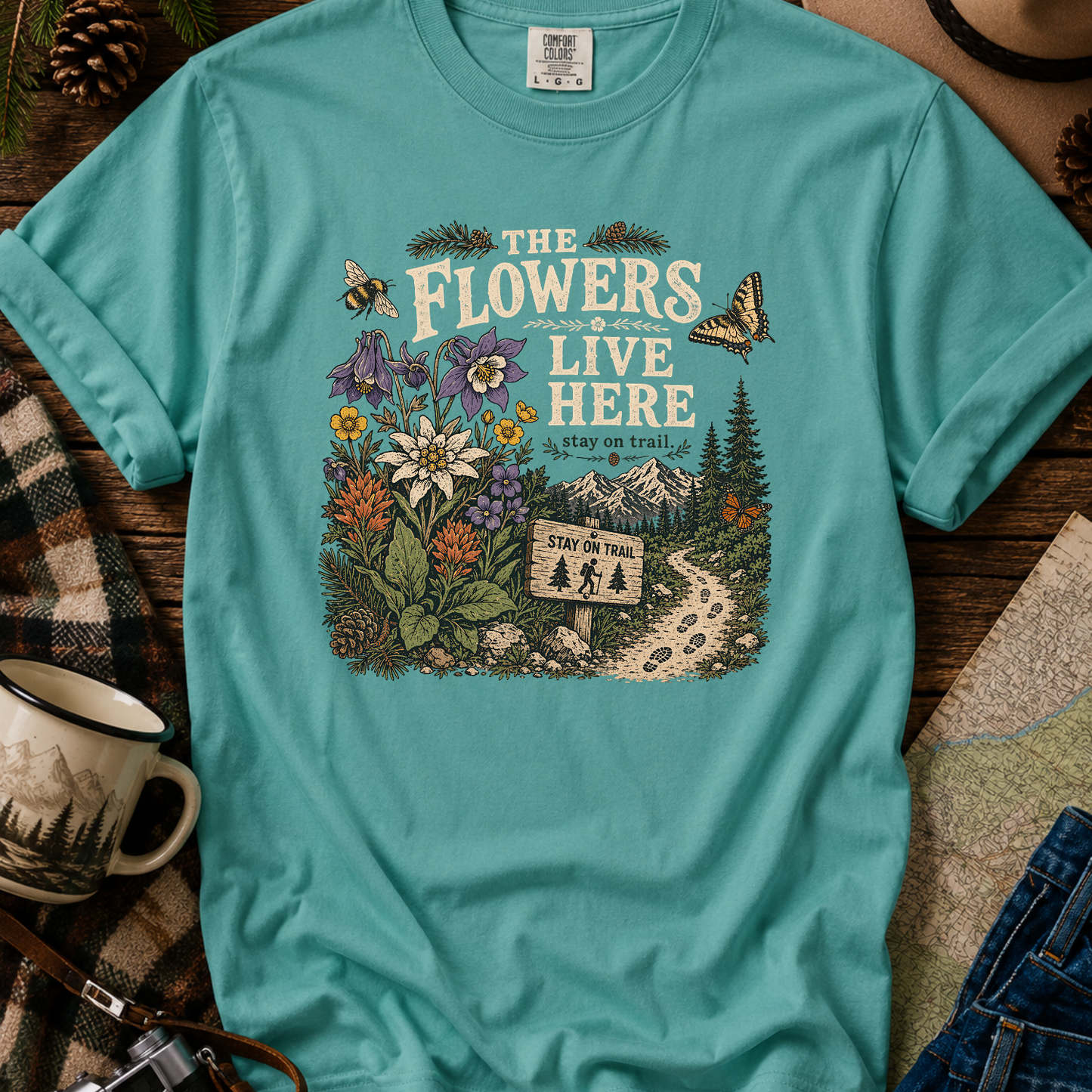 Botanical Nature Graphic Tee