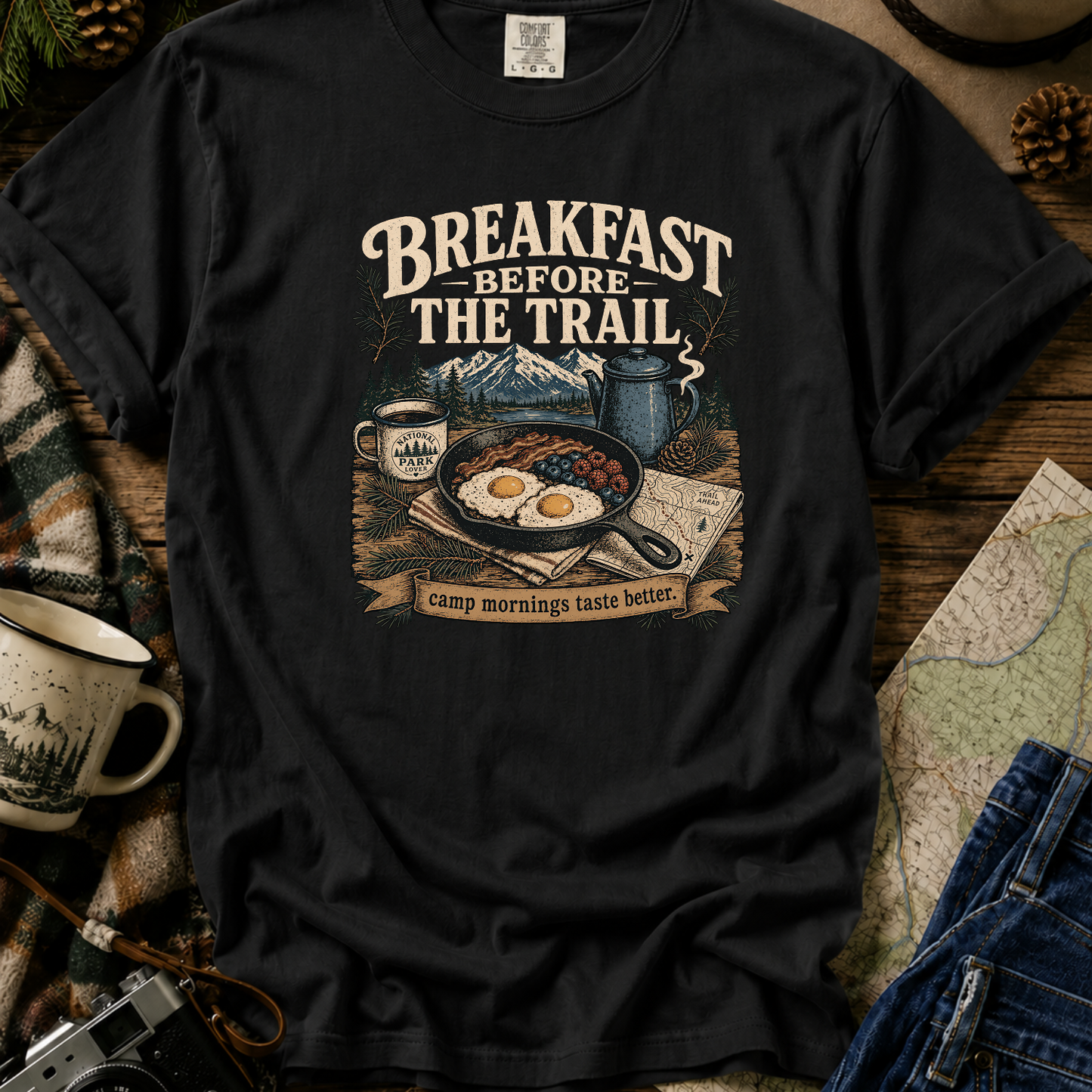 Breakfast Before the Trail T-Shirt