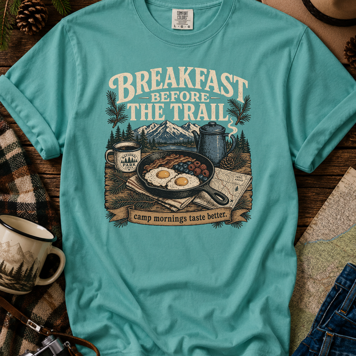 Breakfast Before the Trail T-Shirt
