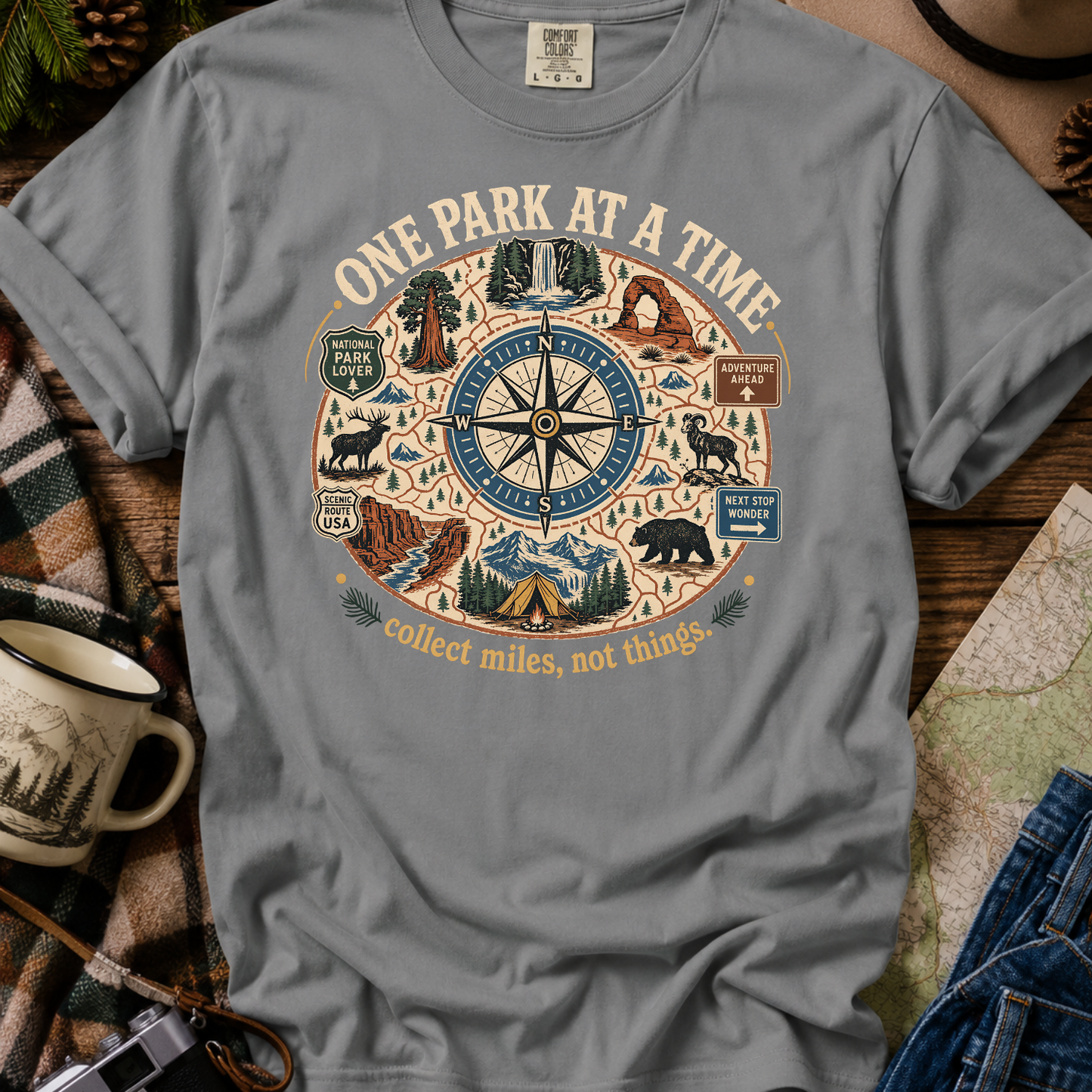 National Parks Adventure Tee