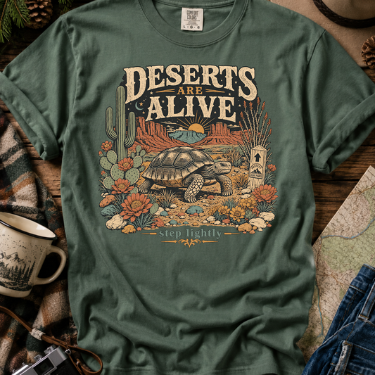 Vintage Desert Scene T- shirt