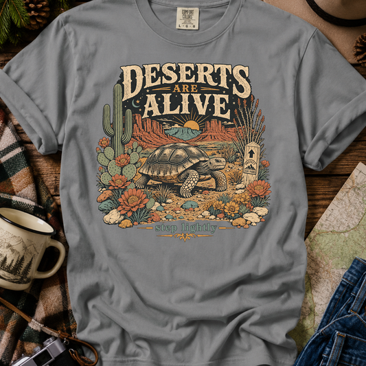 Vintage Desert Scene T- shirt