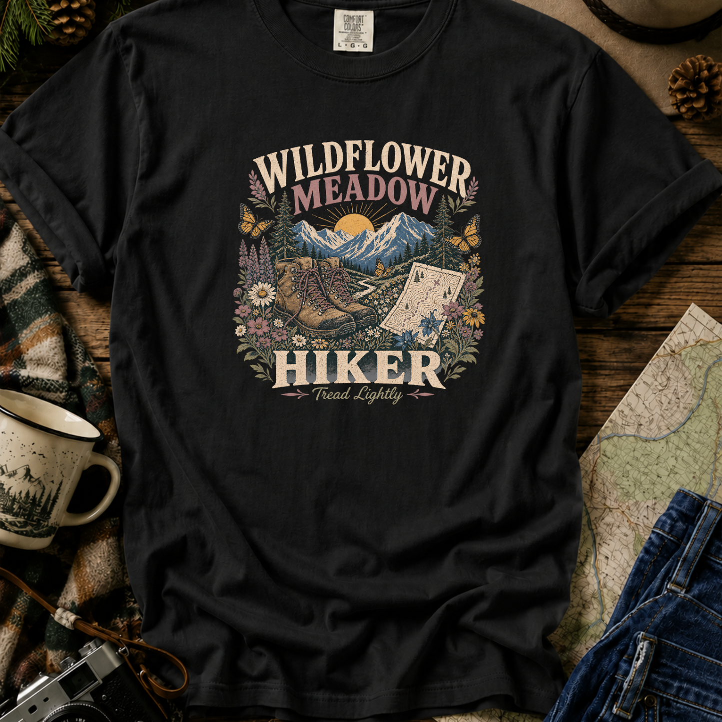 Wildflower Hiker T-Shirt