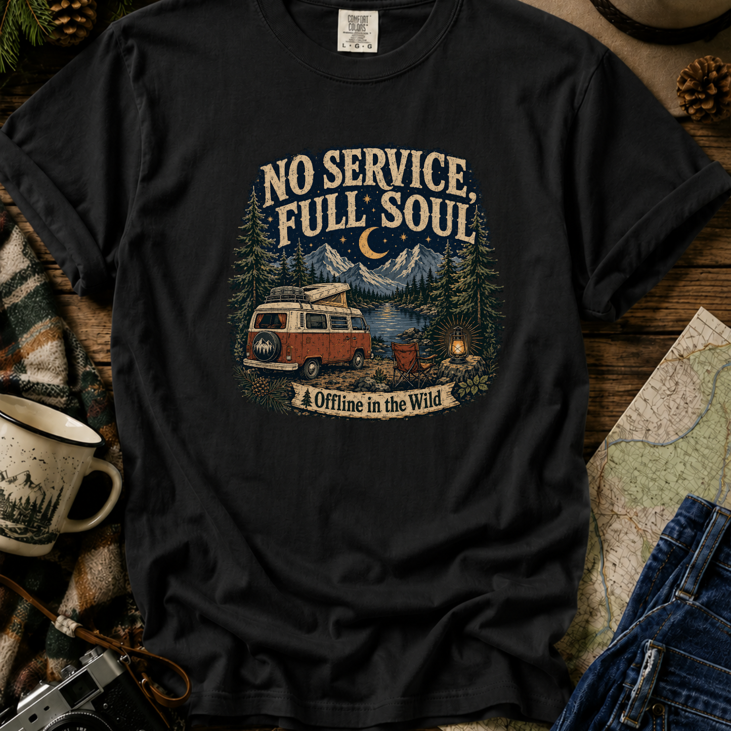 No Service Full Soul T-Shirt