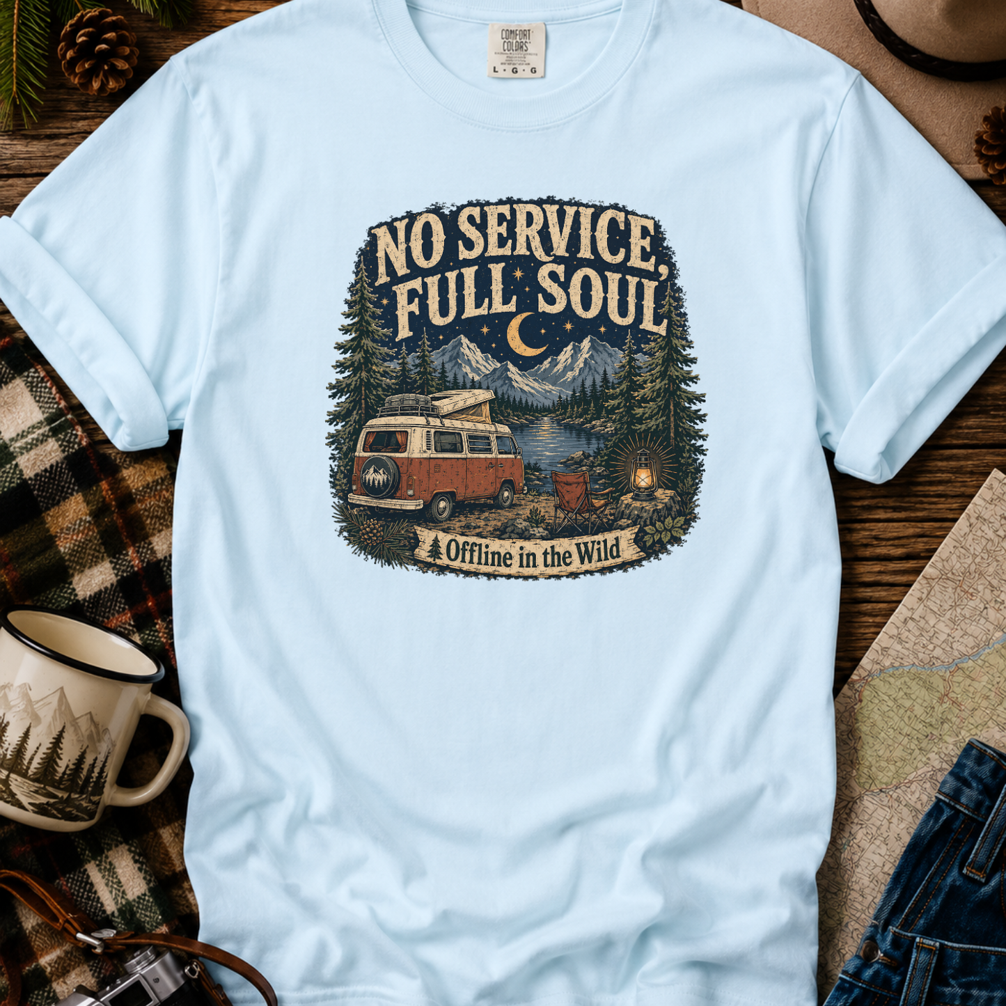 No Service Full Soul T-Shirt