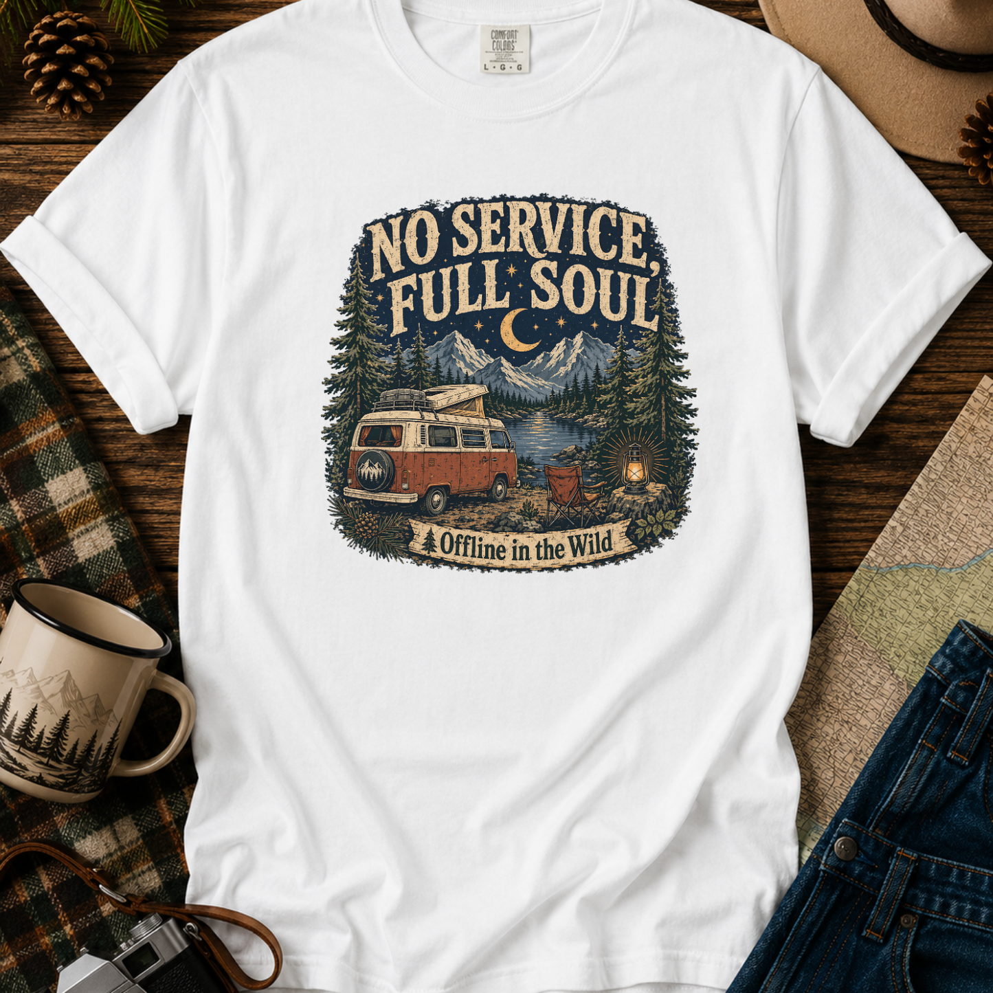 No Service Full Soul T-Shirt