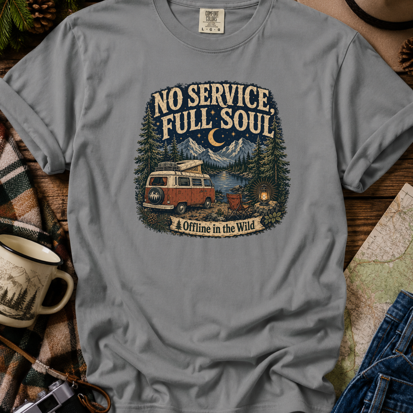 No Service Full Soul T-Shirt