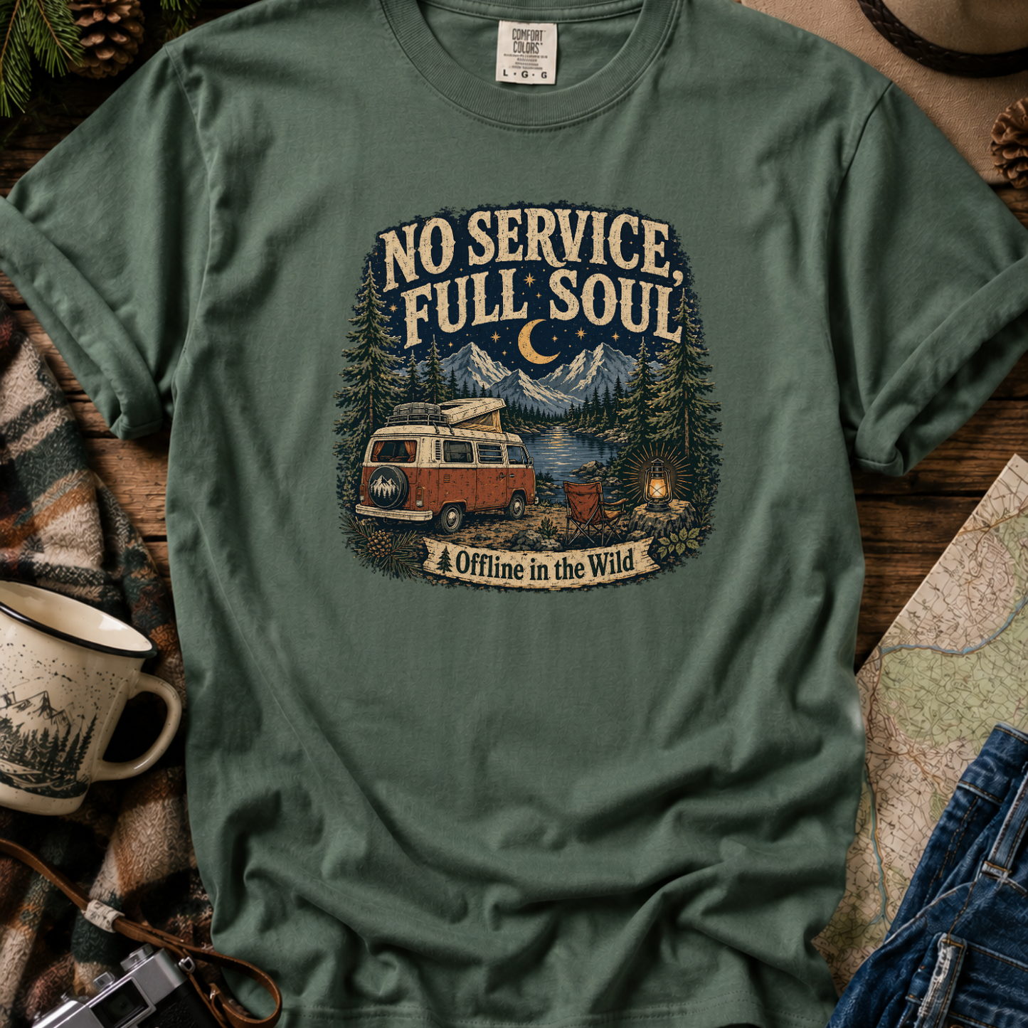 No Service Full Soul T-Shirt