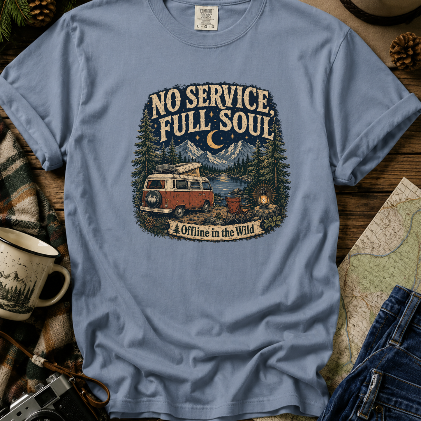 No Service Full Soul T-Shirt