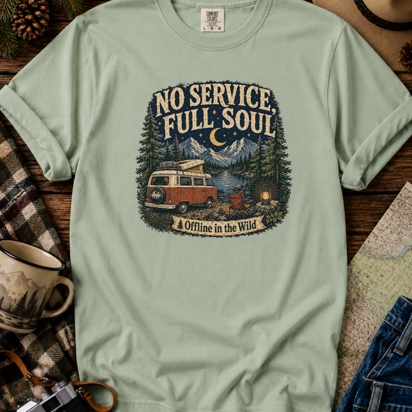 No Service Full Soul T-Shirt