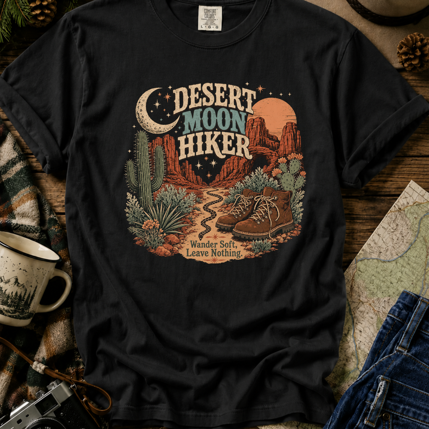 Desert Moon Hiker T-Shirt